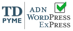 Logo TDPYME ADN WordPress ExPress